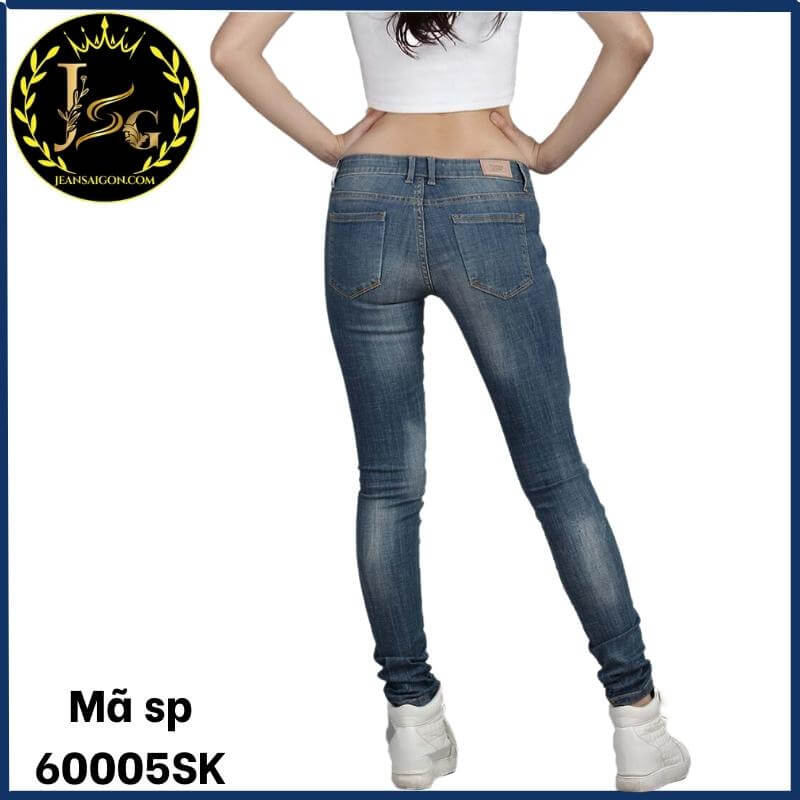 Quần jean dài nữ skinny mã 60005SK